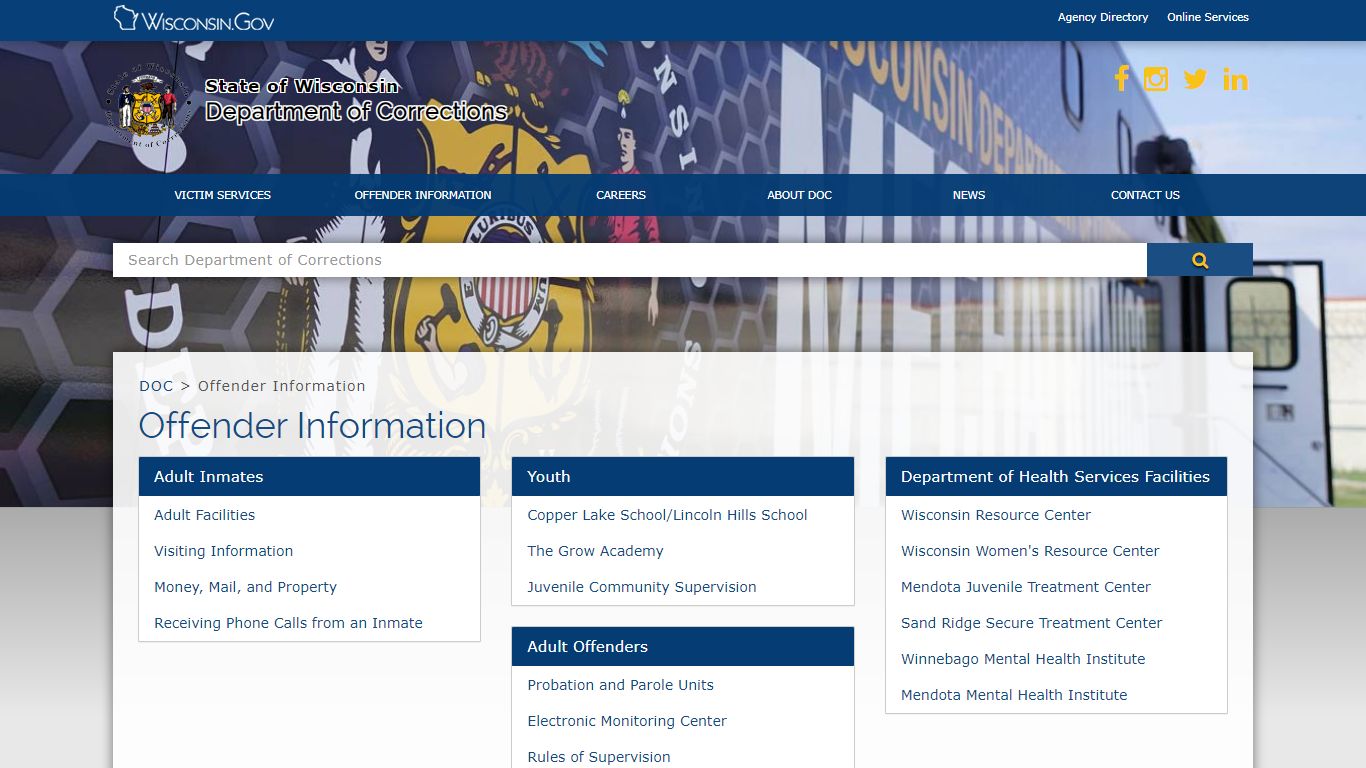 DOC Offender Information